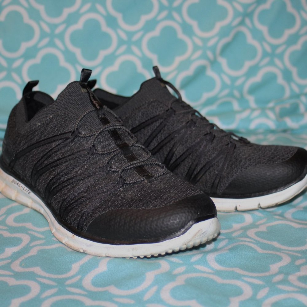 SKECHERS Wide Fit Dual- Lite memory foam slip on shoes 9.5